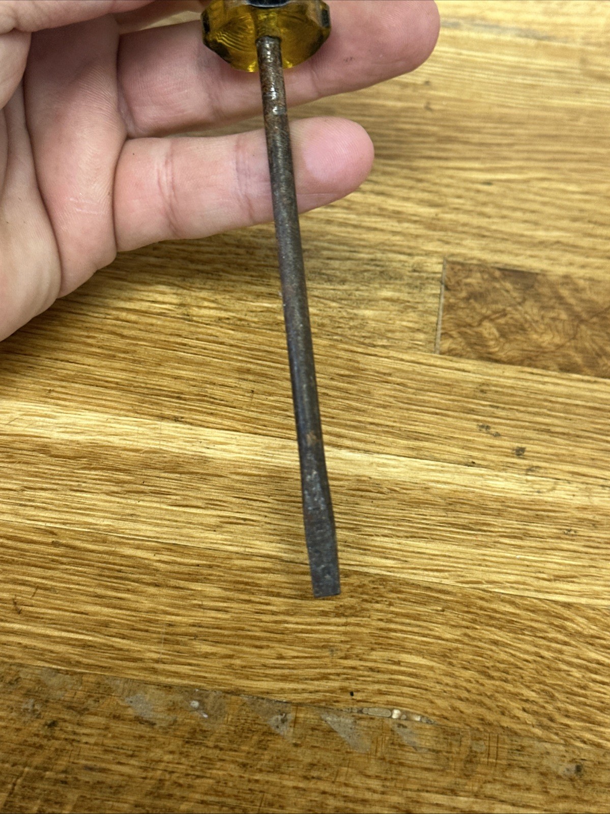 Vintage Great Neck Flathead Screwdriver G43 USA