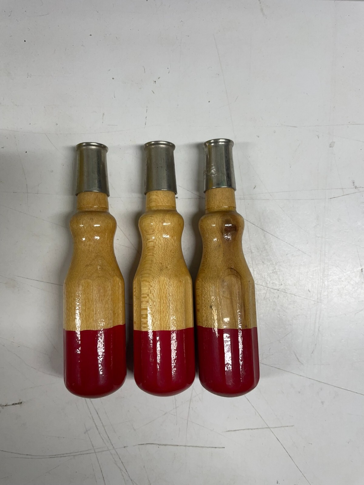 Vintage Wood Screw Driver Handles (3-Pack) FREE SHIPPING