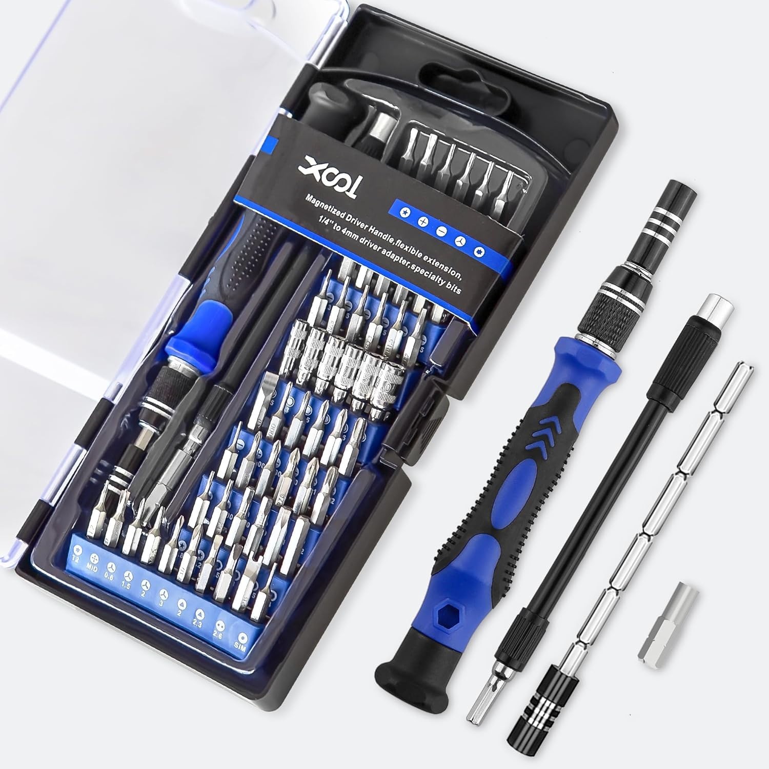 Durable 62-in-1 Magnetic Screwdriver Kit – Perfect for Home & Office Repairs