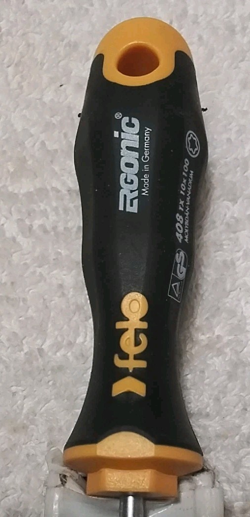 FELLO 480TX10 TORX SCREWDRIVER HANDLE 7-1/4″ LONG MADE IN GERMANY 🇩🇪