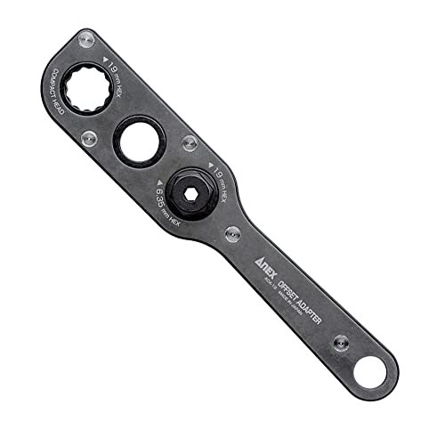 ANEX Offset adapter Tool 19mm across flats AOA-19 Weight 325g for Narrow space