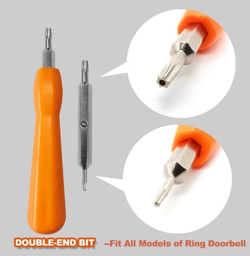 For Ring Doorbell Replacement Security Screws & Screwdriver Kit Fits Gen 1 2 3 4