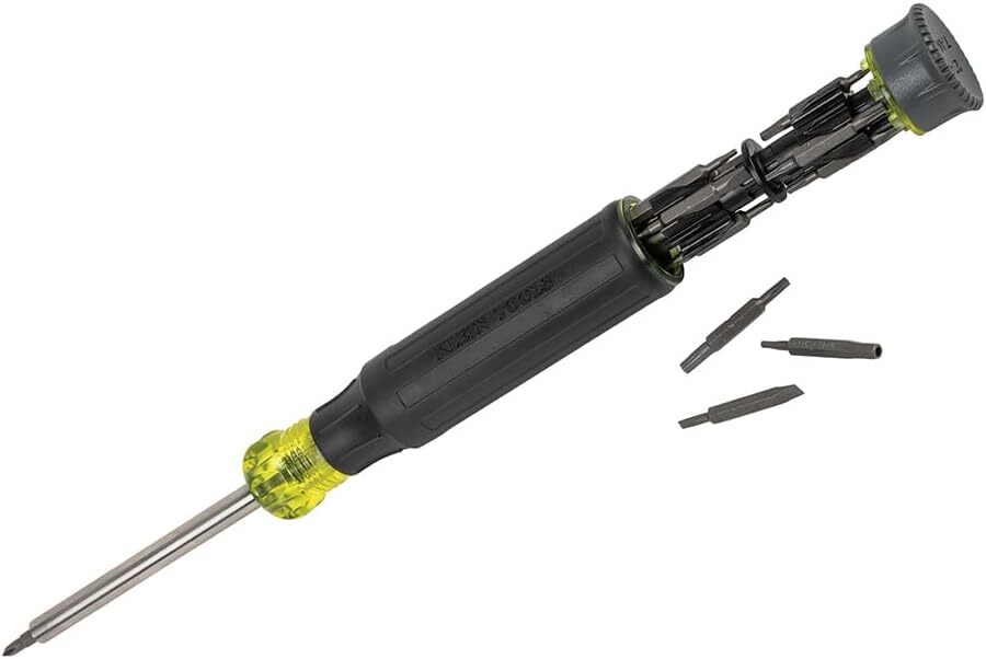 32327 Precision Screwdriver Set, 27-in-1 Multi-Bit Screwdriver, Onboard Storage,