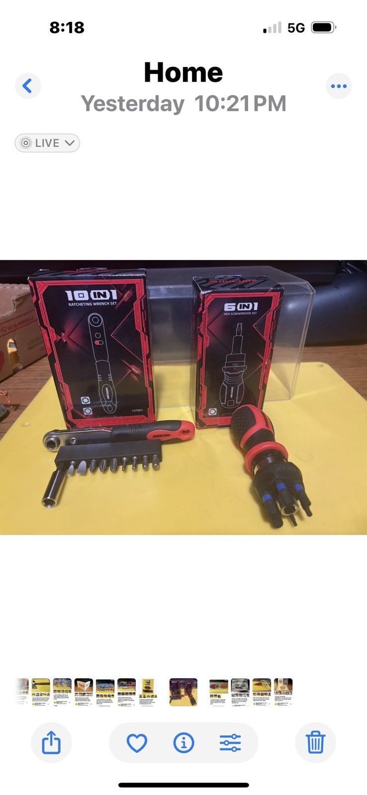2-IRONCUBE TOOL SETS 10PC. RATCHETING +6pc. HEX SCREWDRIVER SET NIB GREAT GIFTS