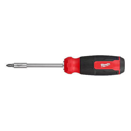 Milwaukee Tool 48-22-2900 Multi-Bit Screwdriver, Chrome, 15 Pcs