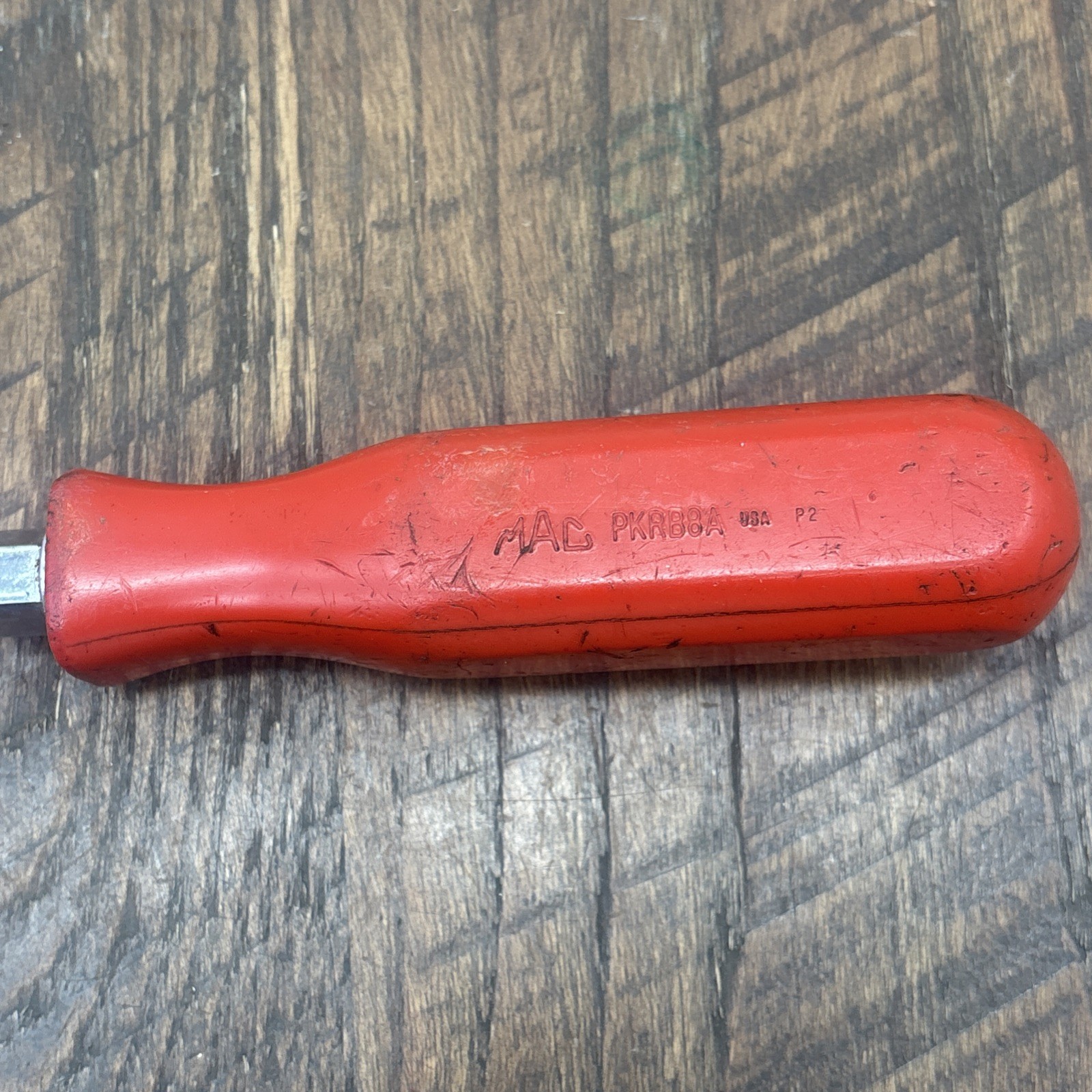 MAC Tools PKRB8AR Flat Head Slot Screwdriver Drive Driver USA Made Long 8″ Used