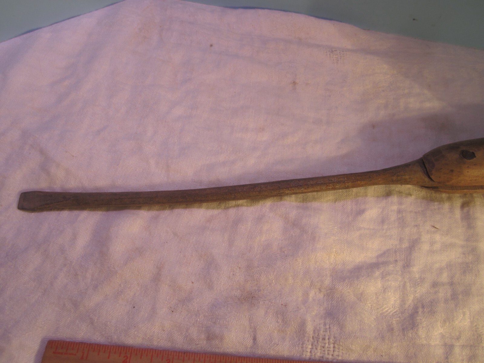 VINTAGE 18 ” REGULAR SCREWDRIVER WOODWORKING W/ WOODEN HANDLE