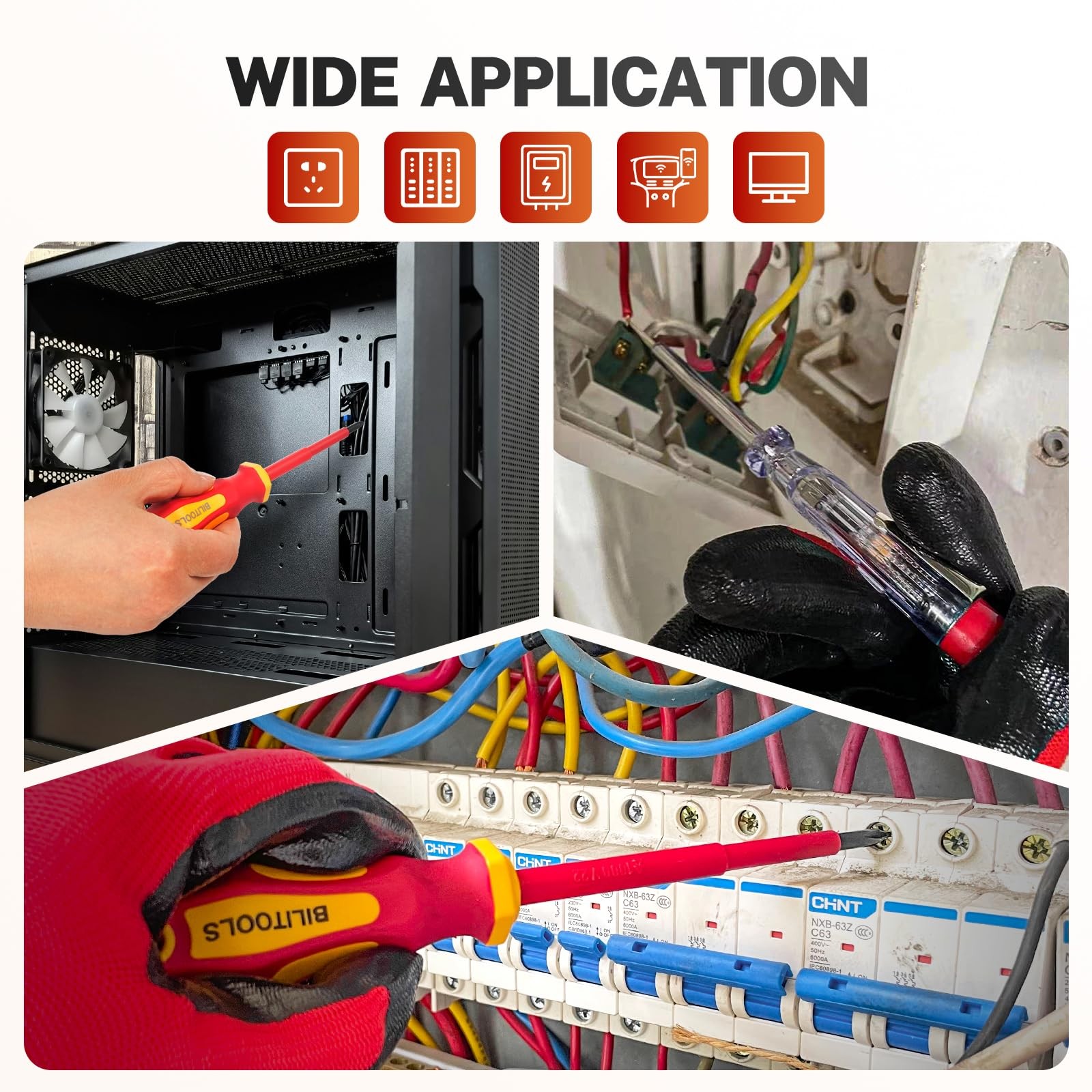 Insulated Screwdriver Set 1000v Electrical Screwdriver Insulated Vde Tools For E