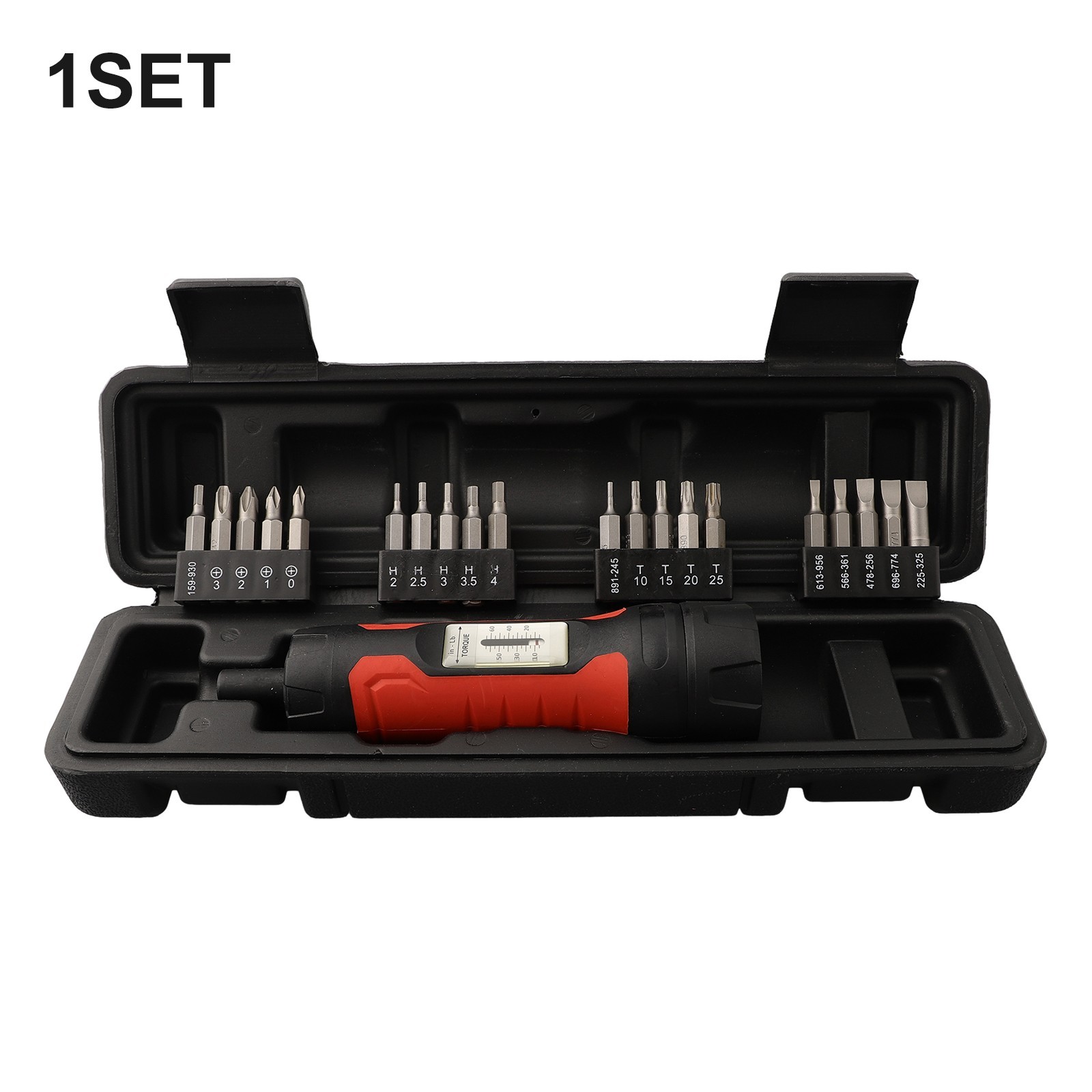 Precise Measurement Torque Wrench Screwdriver 1/4 Inch Drive 10 65In lb
