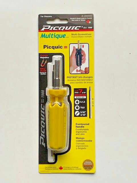 PICQUIC Family Pack – SixPac Plus, Multique and Teeny Turner – “Process Yellow”