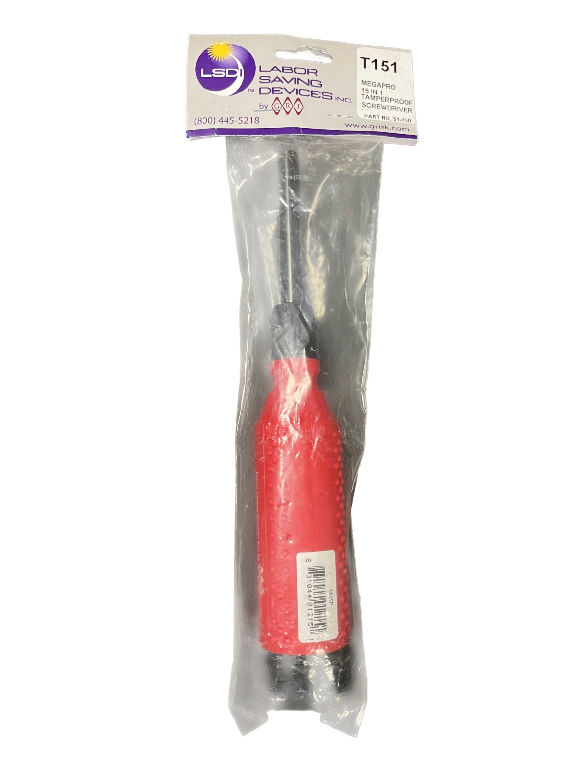 Megapro 15 in 1 Multi Bit Tamperproof Screwdriver Security Torx Hex Spanner Bits