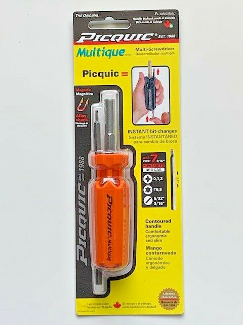 PICQUIC MULTIQUE / TEENY TURNER Screwdrivers – Orange
