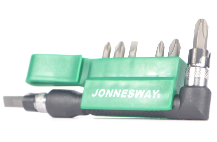 JONNESWAY 24 Pcs 1/4″ Dr Bit Set ( 8xPHILLIPS, SLOTTED, 8xHEXAGONAL & 8xTORX )