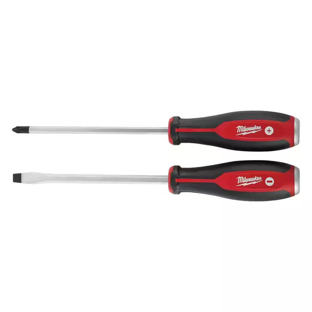 Demo Screwdriver Drivers With Steel Caps (2-piece) | Milwaukee Demolition Set