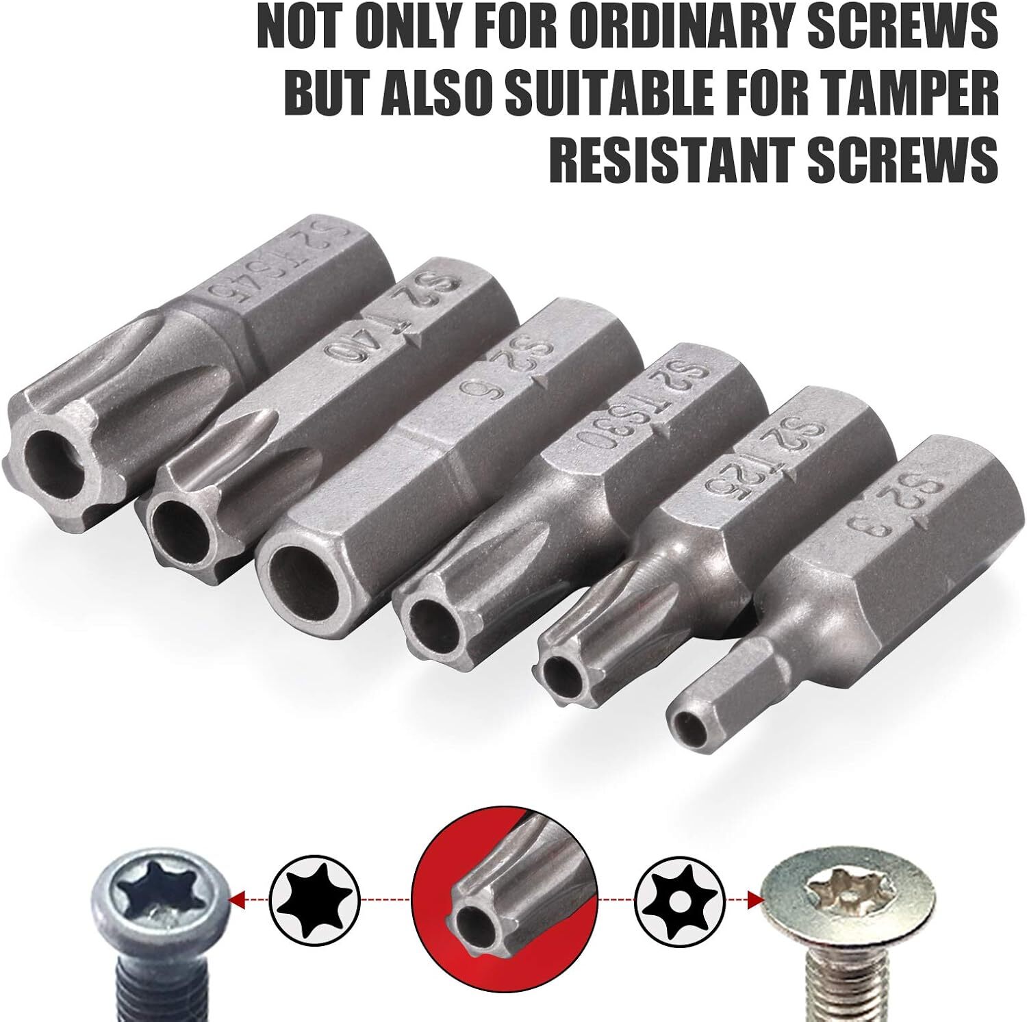 214pc Screwdriver Bit Tool Kit Set Craftsman Home Repair Juego Destornilladores
