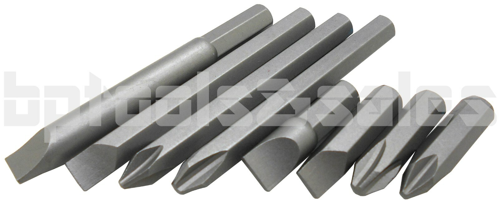 8pc Impact Driver Bit Set Screwdriver Kit Fits 3/8″ & 1/2″ Impact Drivers CR-V