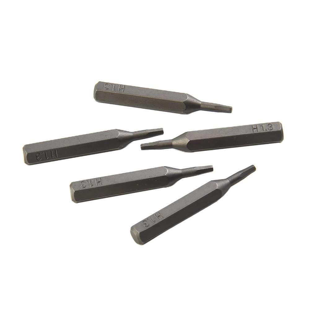Brand New Screwdriver Bit Hex 5Pcs 28mm Length 4mm Hex Shank Accesssories