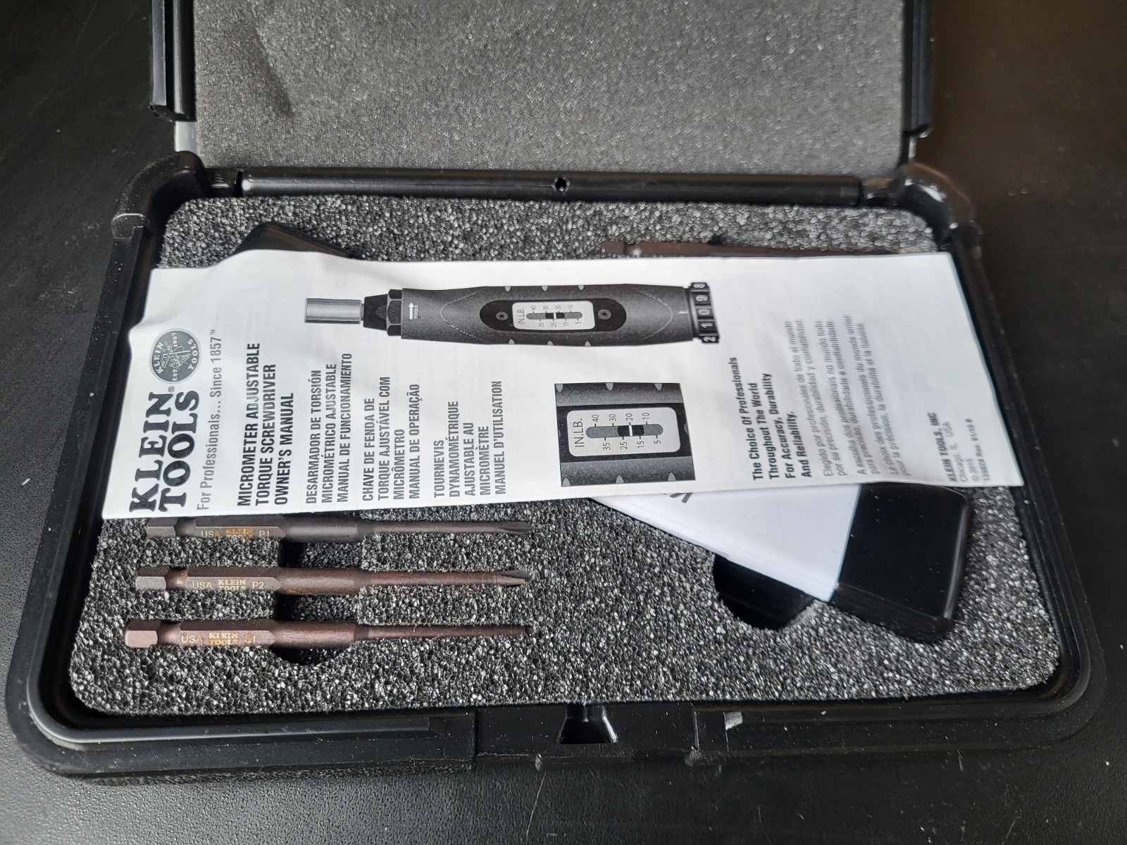 Klein Tools Torque Screwdriver Set – 6-Piece (57032) USA