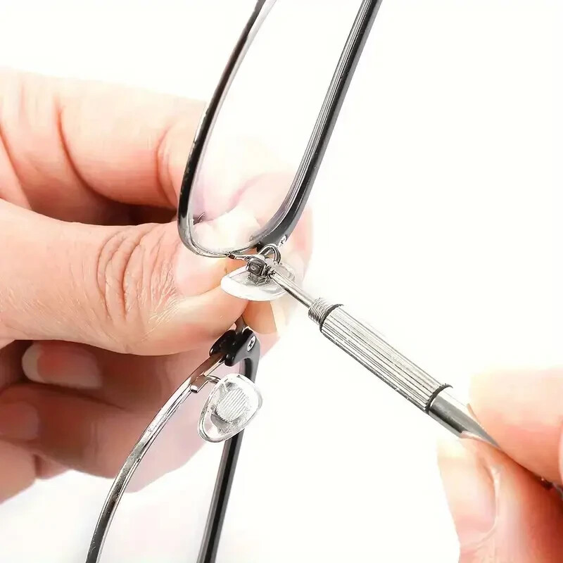 Portable Keychain Tool for Glasses – Mini Portable Repair Kit for Glasses NEW