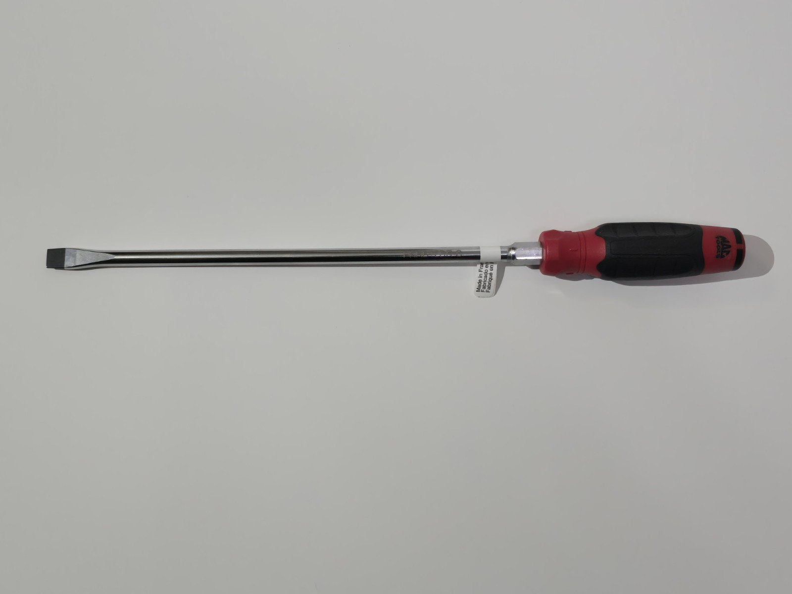 Genuine Mac Tools Keystone Screwdriver 3/8″ x 12″ Ergonomic Mac Grip PKRB12DR-S