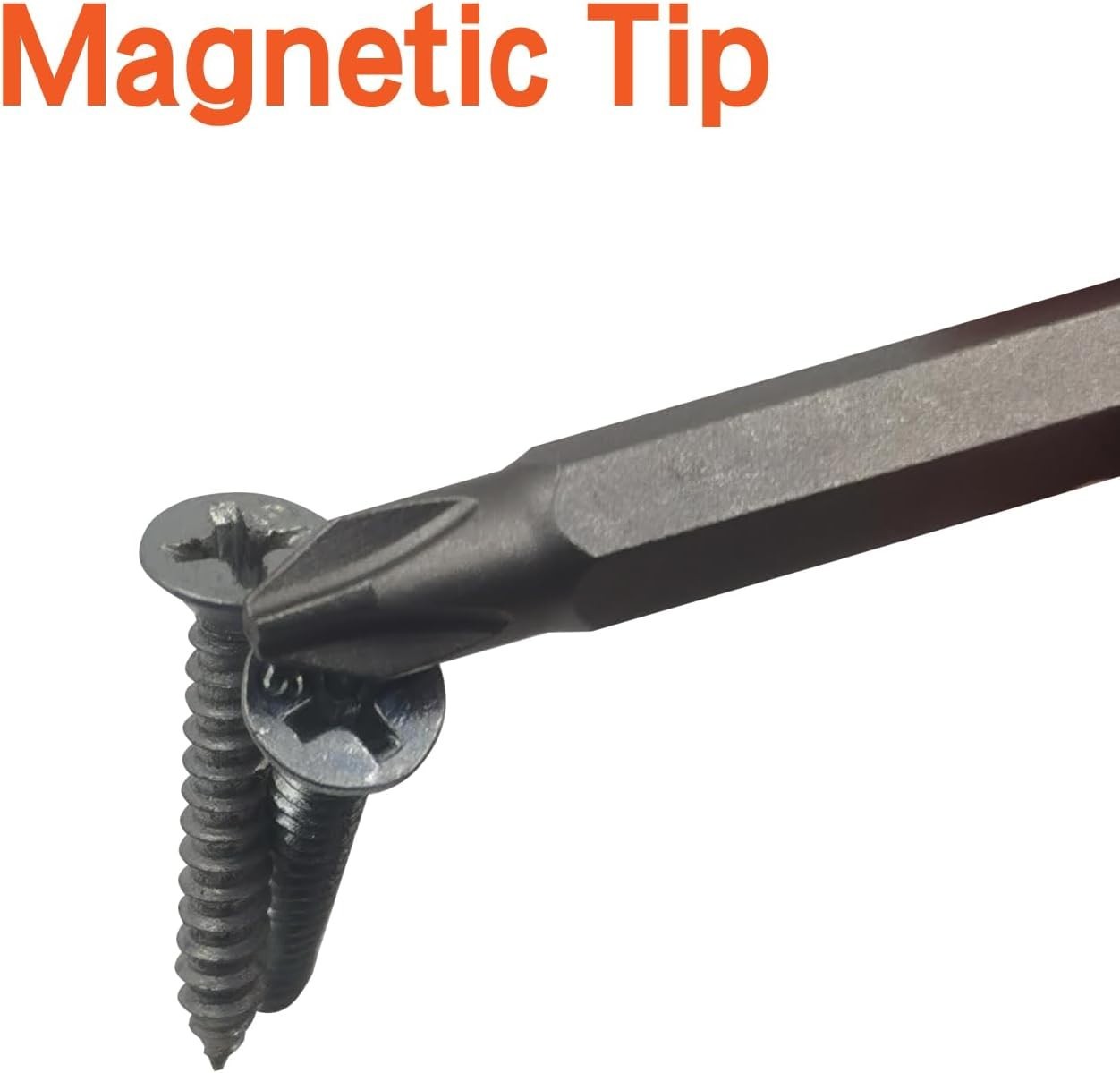 6pc JIS Magnetic Screwdriver Bit Set S2 Steel 1/4″ Hex for Japanese Motorcycles