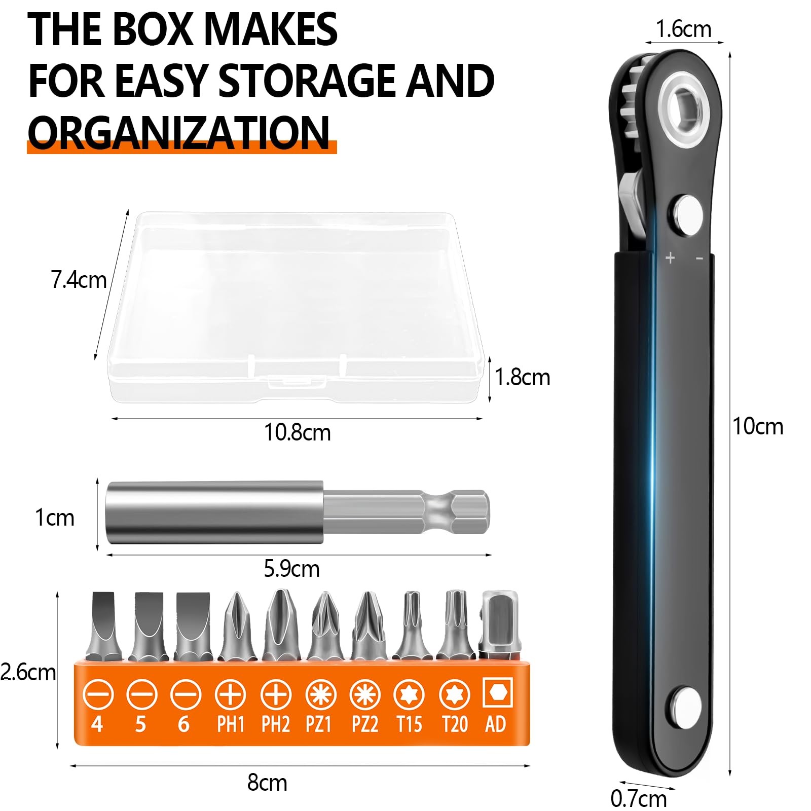 Angled Ratchet Scredriver Set 90 Degree Right Angle Offset Screwdrivers