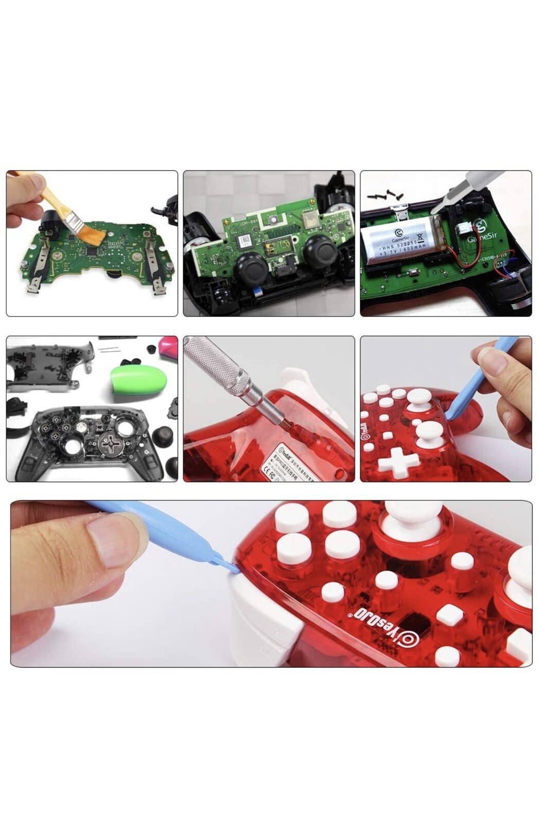 Tool Kit Repair Tools For XBox One Series S/X/360 PS5 PS4 PS3 Controller Console