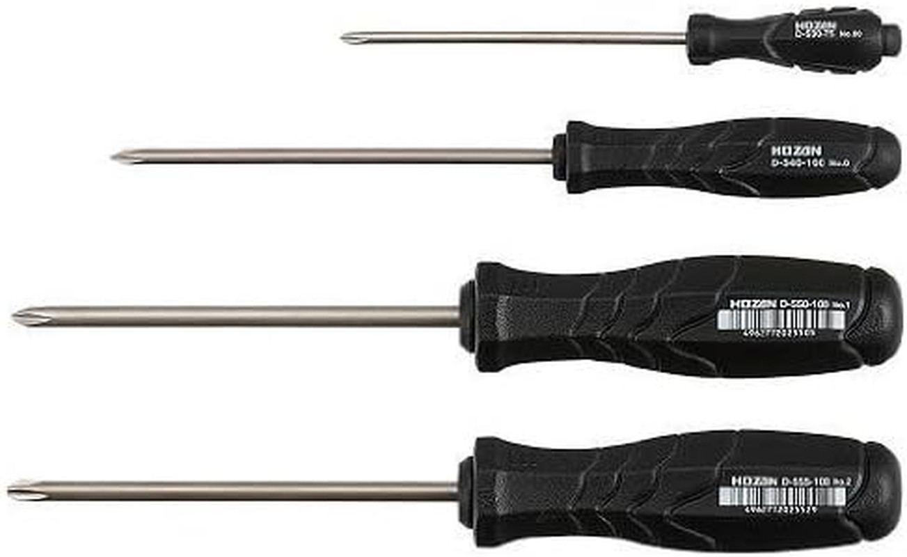 JIS-4 JIS Screwdriver Set (3rd Gen) Black tools And Home Improvement Tools New
