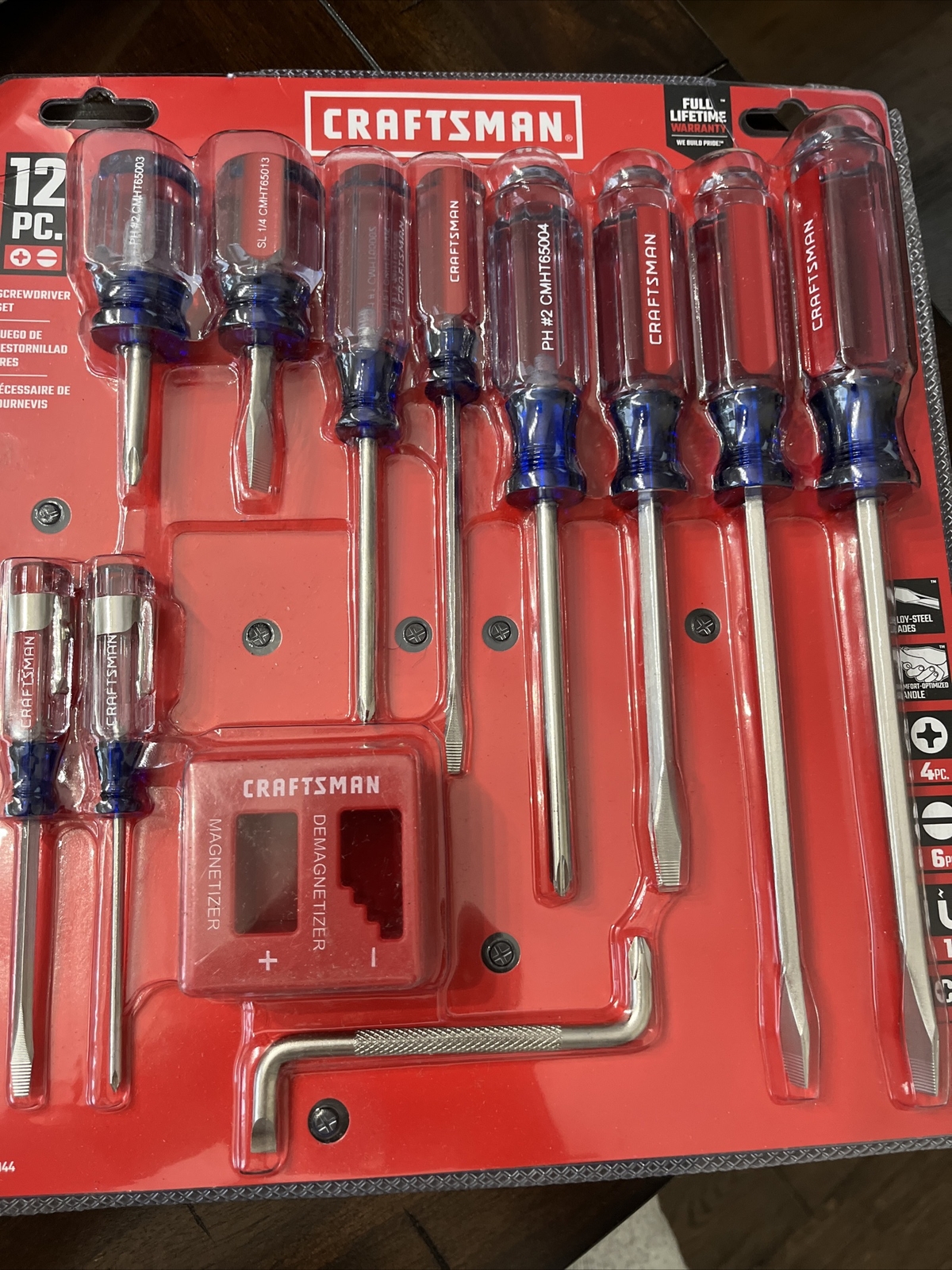 CRAFTSMAN 12pc SCREWDRIVER SET * CMHT65044 * NEW