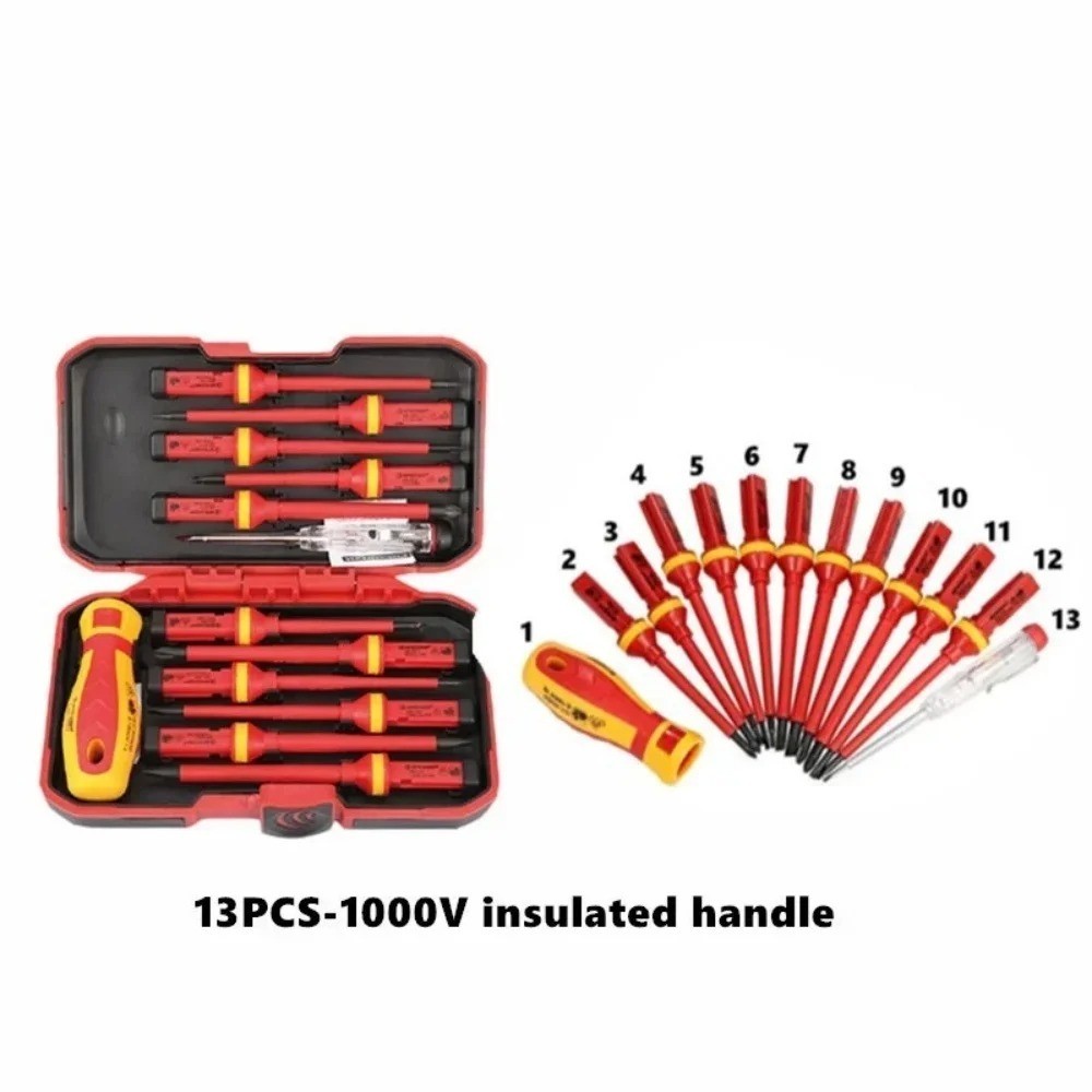 Electrician Insulated Magnetic Screwdriver Set 1000V VDE & GS Certified Pro