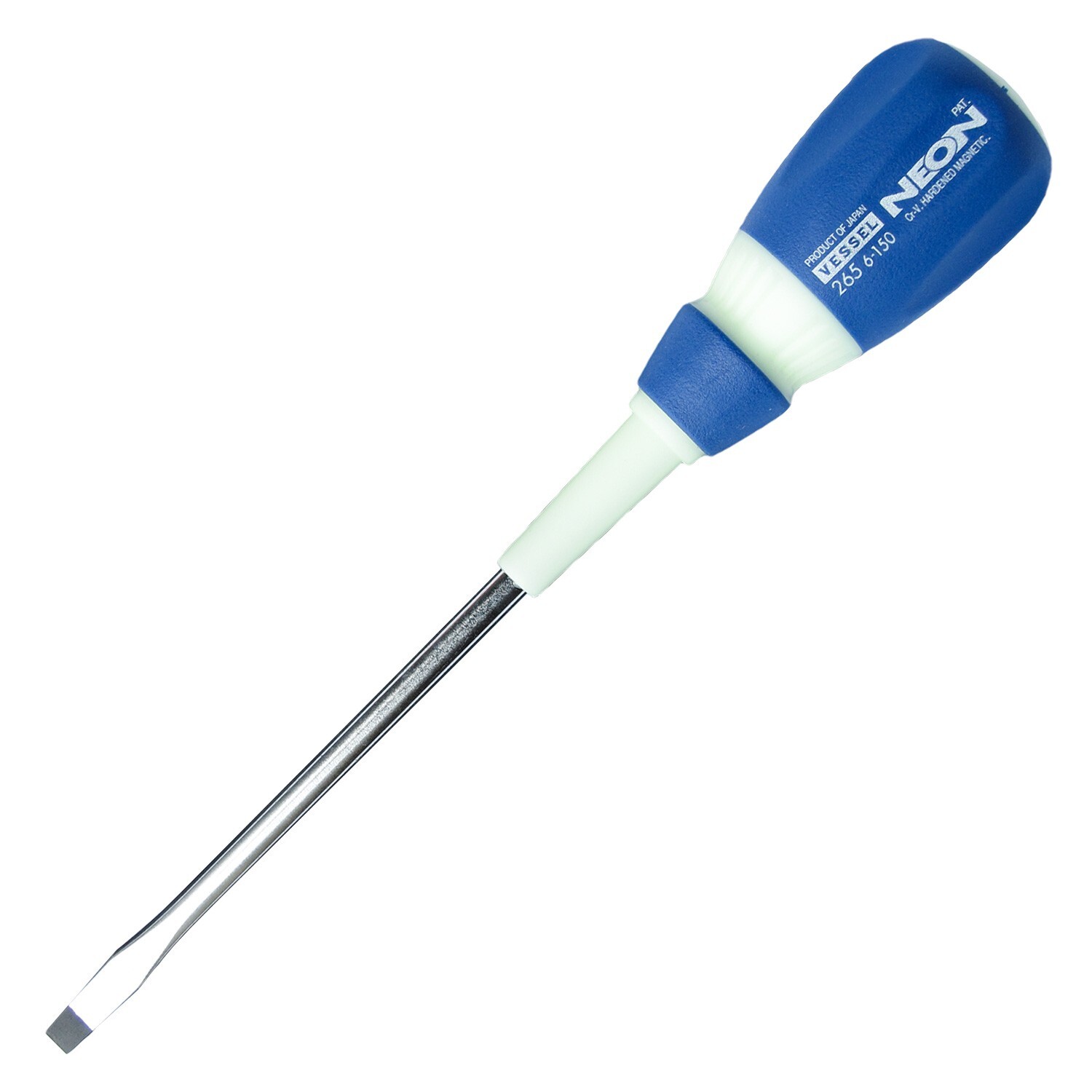 Vessel Neon Glow Screwdriver Set 4pc Phillips Slotted 7″ 9″ P2 Made in JAPAN