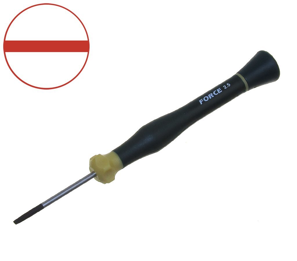 Force Taiwan Precision Jeweler Torx/Torx Tamperproof Phillip Slotted Screwdriver