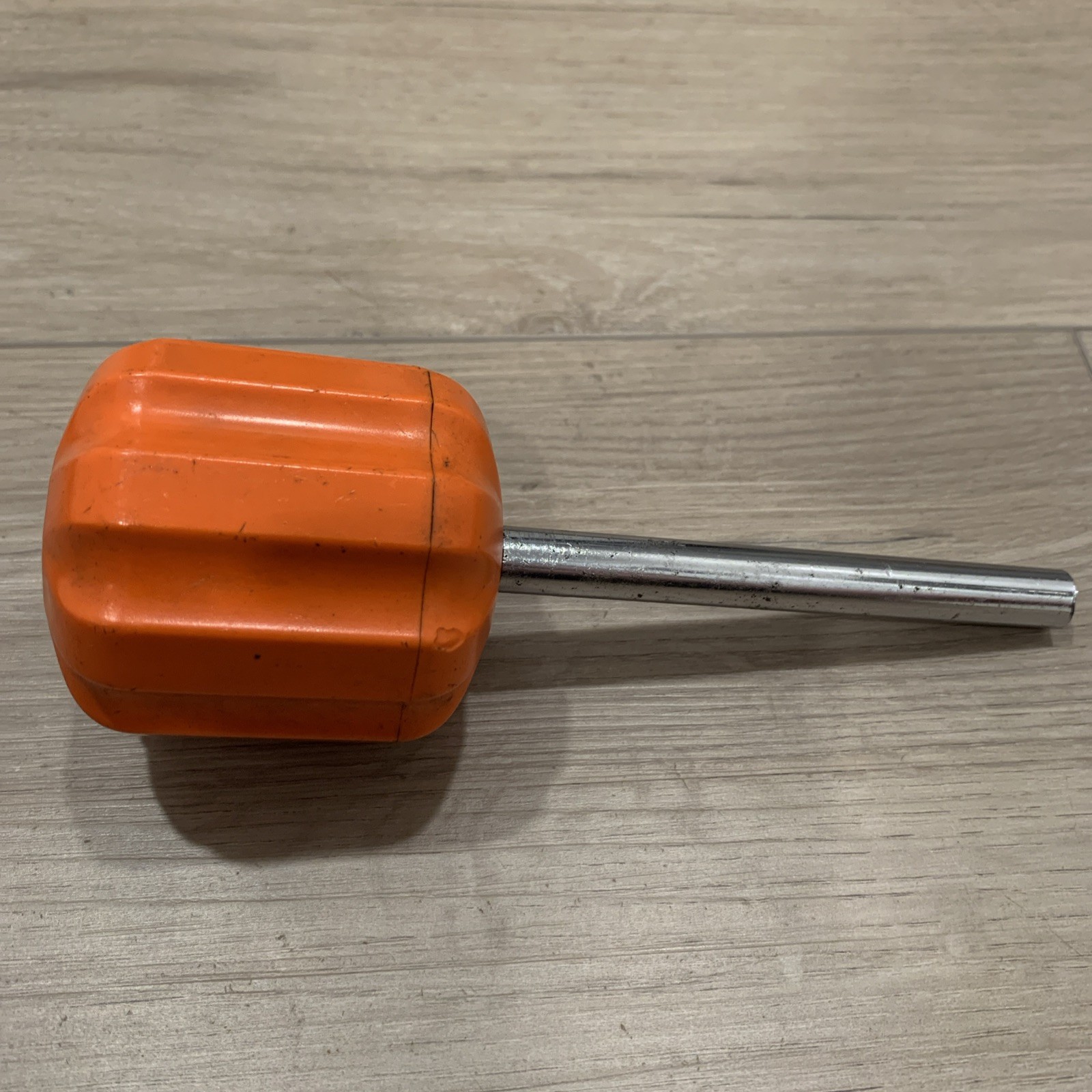 Super Versatool Palm Driver Handle Orange Knob Stubby Screwdriver Bit Holder USA