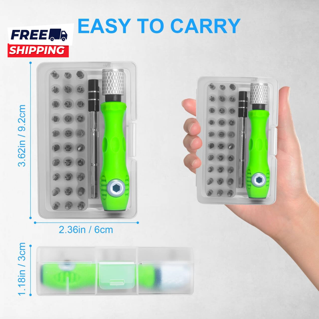 32 in 1 Small Precision Screwdriver Set Magnetic Mini Screwdriver Set