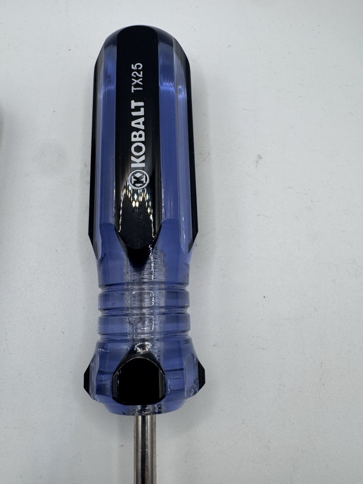 Kobalt Torx Screwdriver Set TX10 TX15 TX20 TX25 TX30 5 Piece Blue Handle