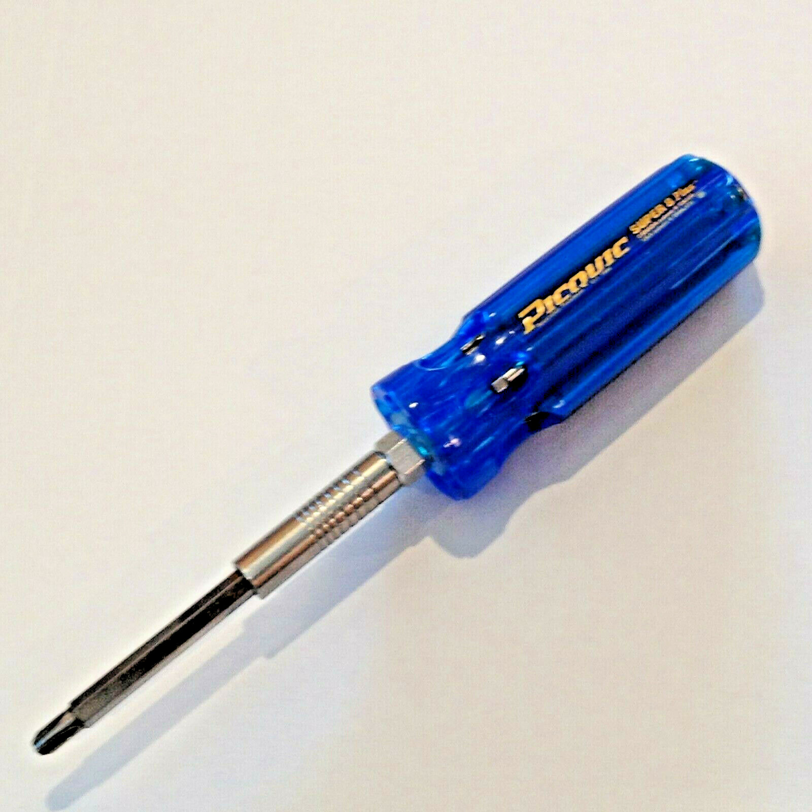 PICQUIC SUPER 8 Plus Screwdriver Multi-Bit Driver – 7 Hex Bits 98881B Bulk