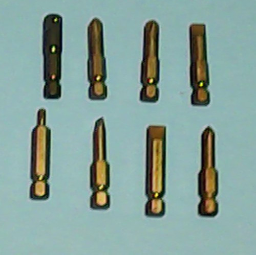 1/4 Inch Quick Change Screwdriver Bit Set 8 Piece New