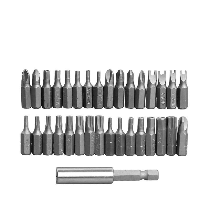 Tri Wing Screwdriver 33 Torx Bit Set Tamper Proof Security Torq Hex Star Spanner