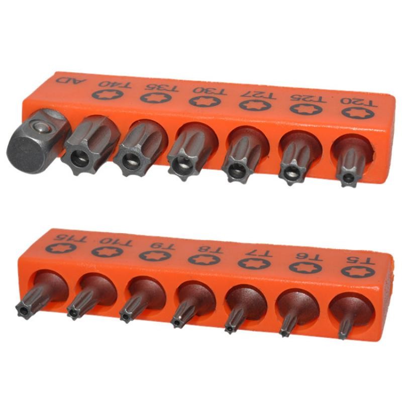 14-Piece Security Torx Bit Set Tri-Wing Hex Star Screwdriver Tamper-Proof Tools