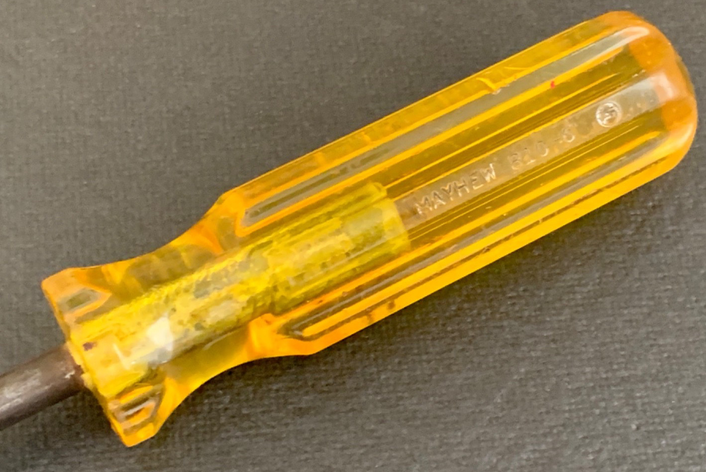 Vintage Mayhew 810-6 5/16″ Flat-Head 10in. Heavy Duty Screwdriver Made in USA