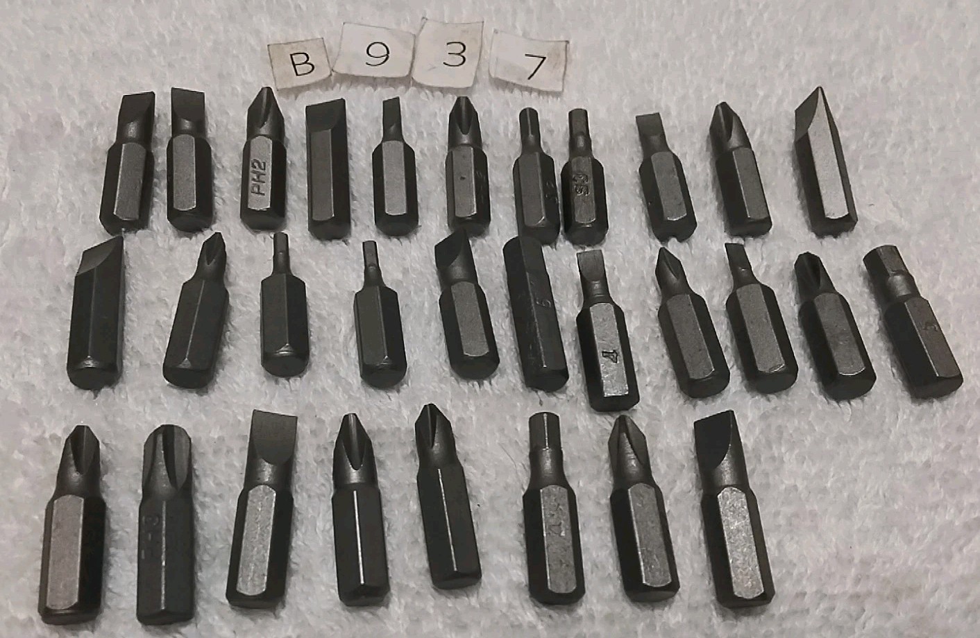 30pc. ASSORTED SIZES HEX DRIVER BIT SET