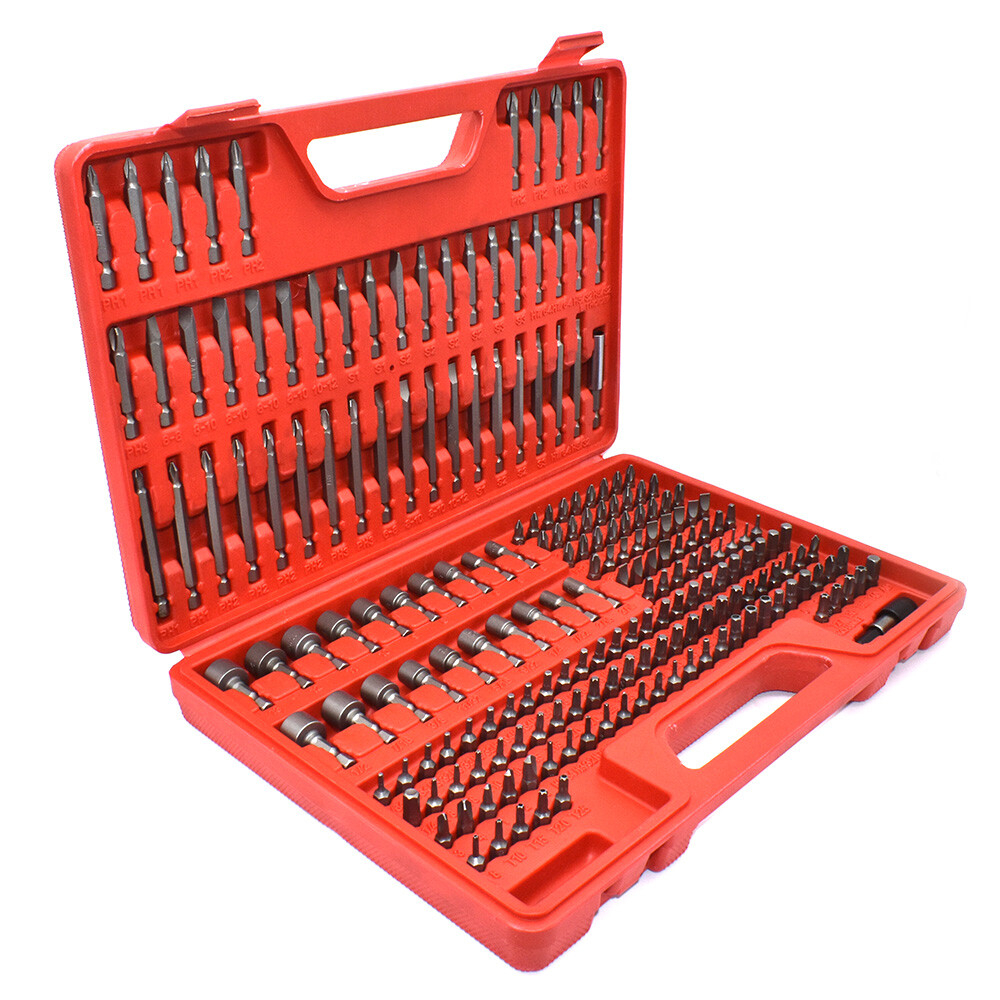 Superior Steel BS208S 208-Piece Screwdriver Security Bit Set