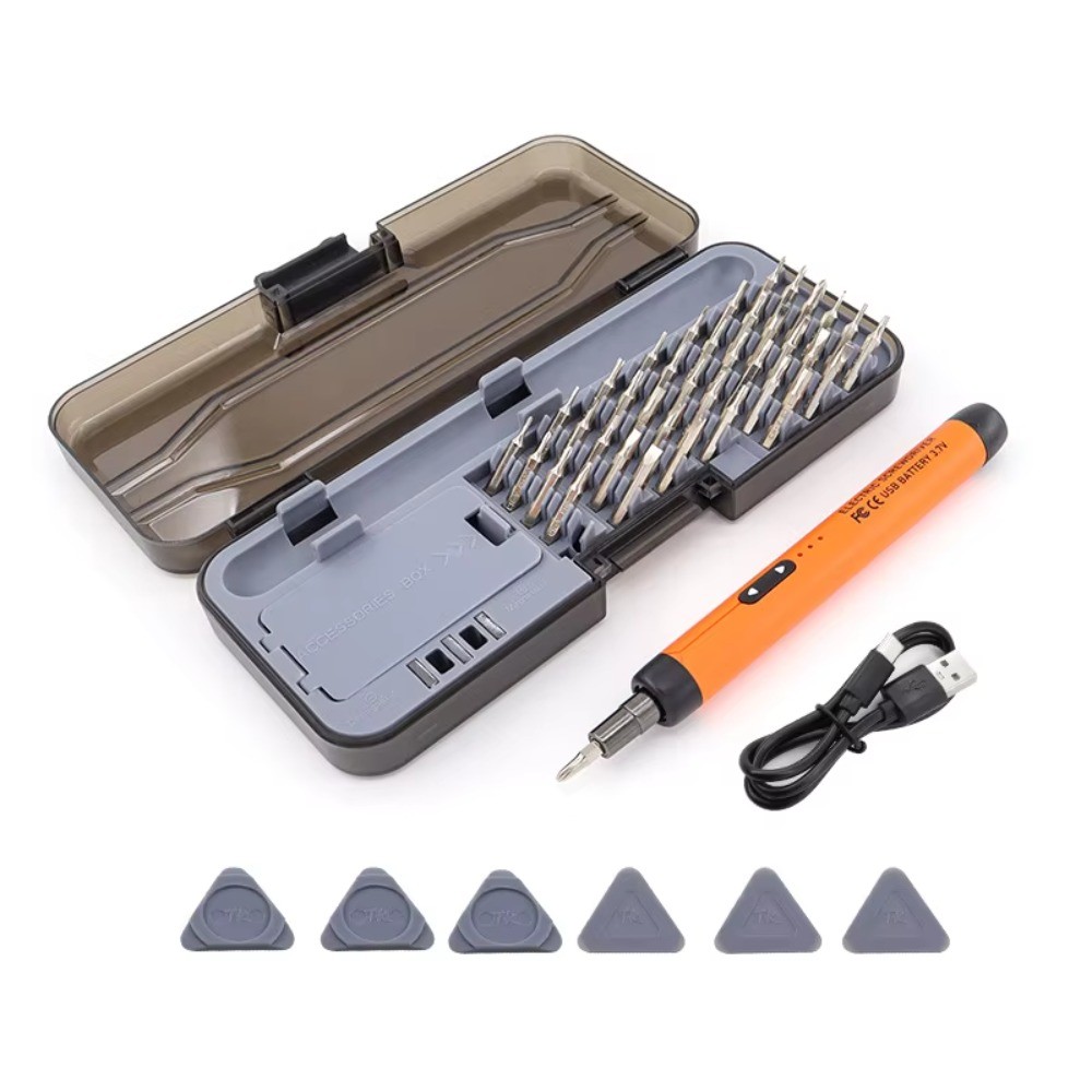 46 in 1 Cordless Electric Screwdriver Set USB Magnetic Phone Repair