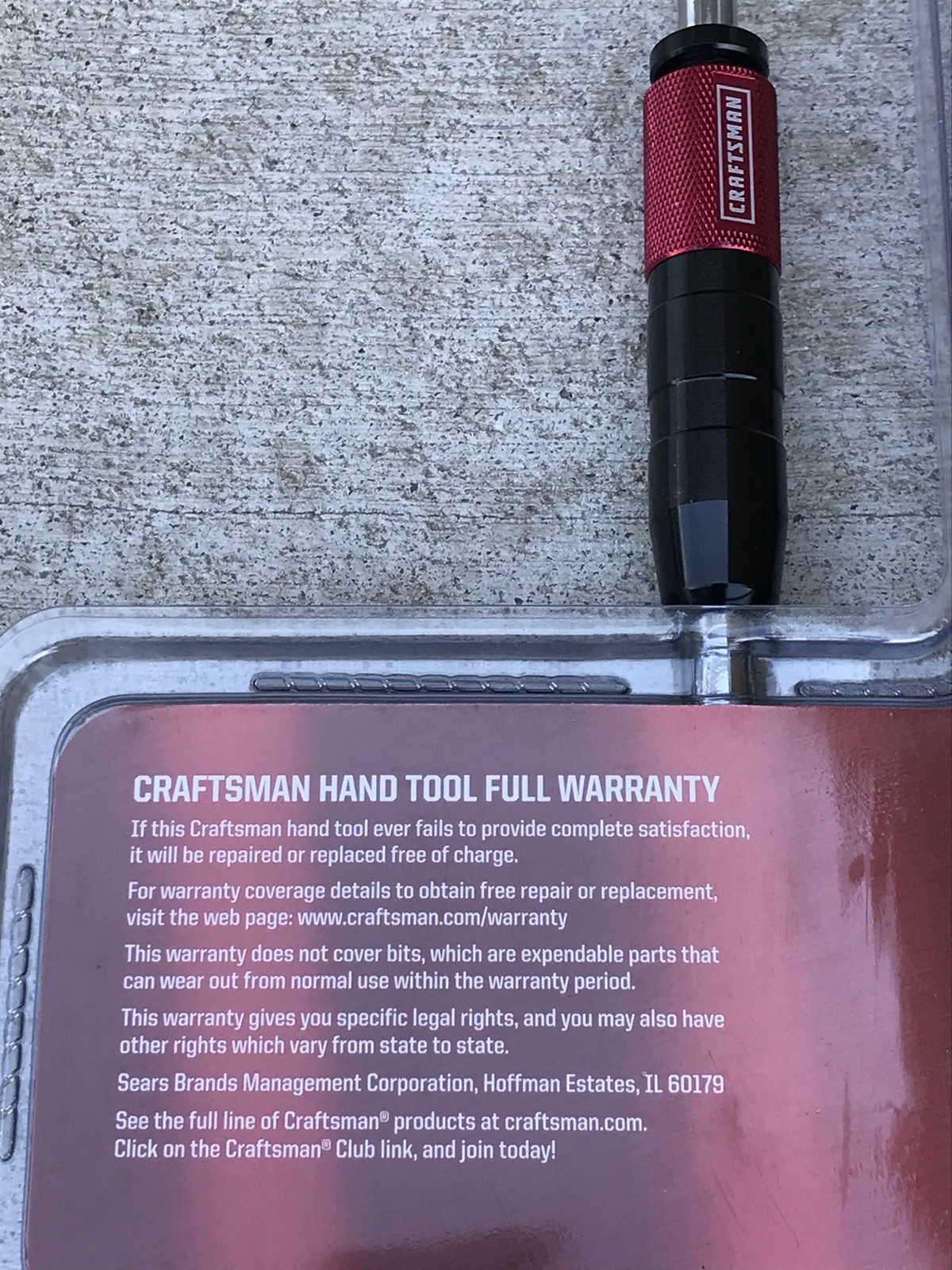 CRAFTSMAN 17 PC. T-HANDLE DRIVER + BITS SET 1/4″ DRIVE MACH SERIES 948025