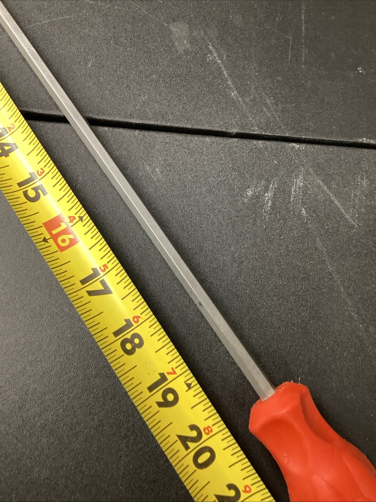 Rigid Orange Hi-Vis Handle Long Shank Blade #2 Phillips Screwdriver RARE