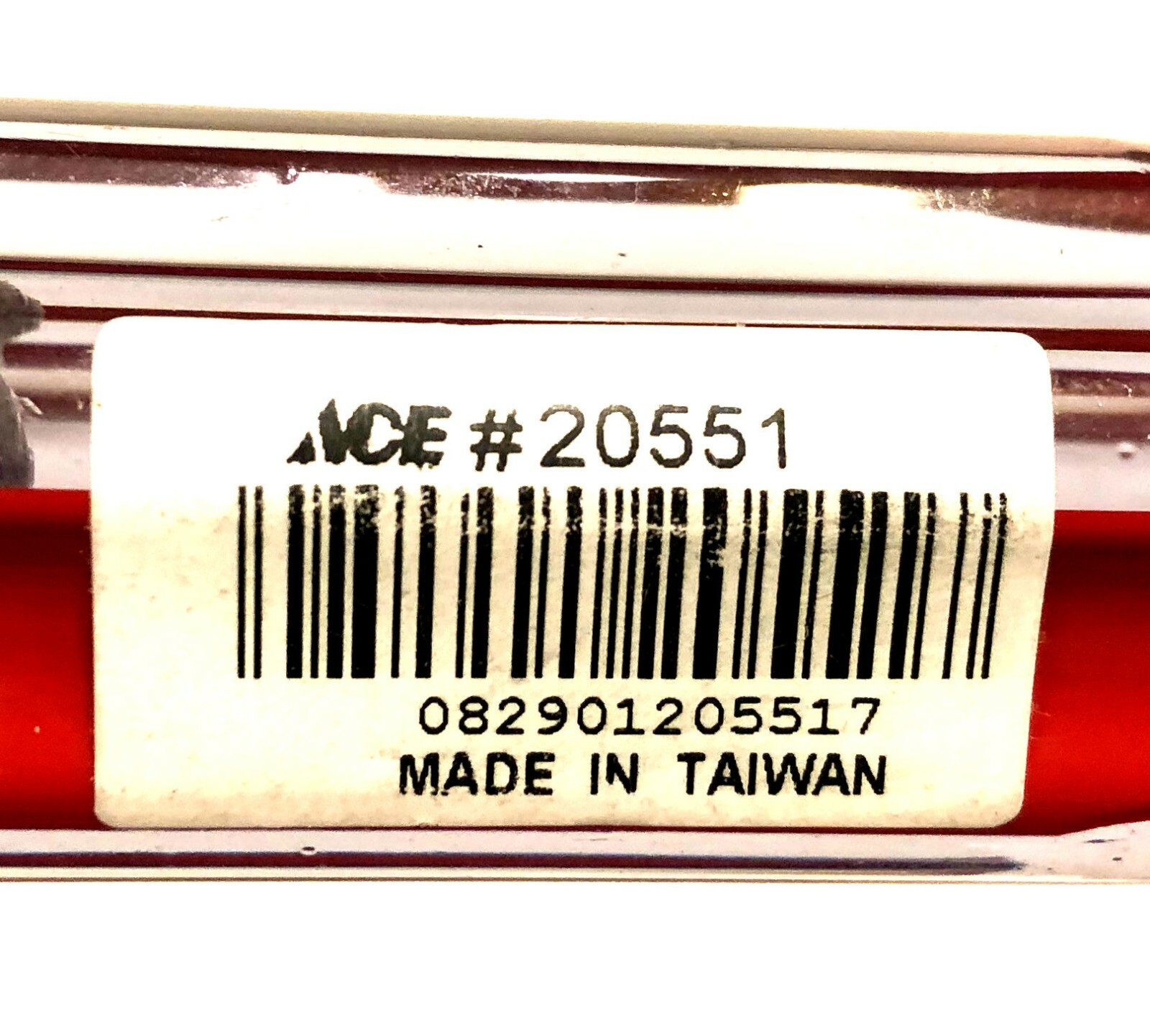 20551 1/4”x4” Slotted, Acetate Handle, ACE pro series, Taiwan Made, 0829012055