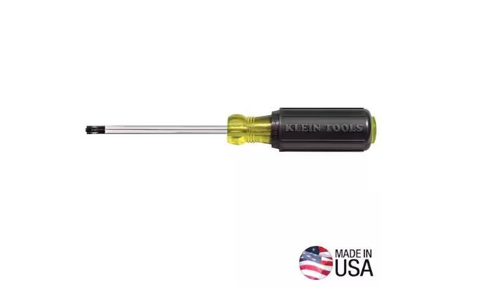 #2 Combo Tip Screwdriver with 4 In. round Shank and Cushion Grip Handle