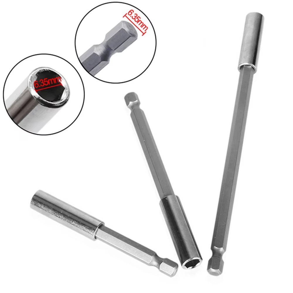 1/4 Hex Magnetic Bit Holder Driver Flexi Screwdriver Drill Extension Long Short