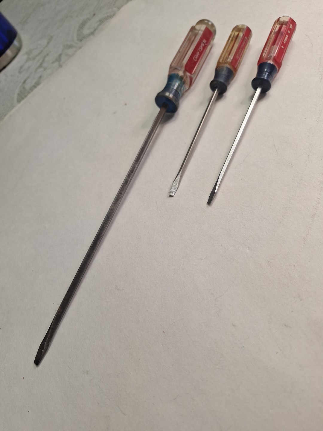 Craftsman Screwdrivers Long Reach 12″ Long 3/8″ #41582.. 2-#41589 See Photos FF