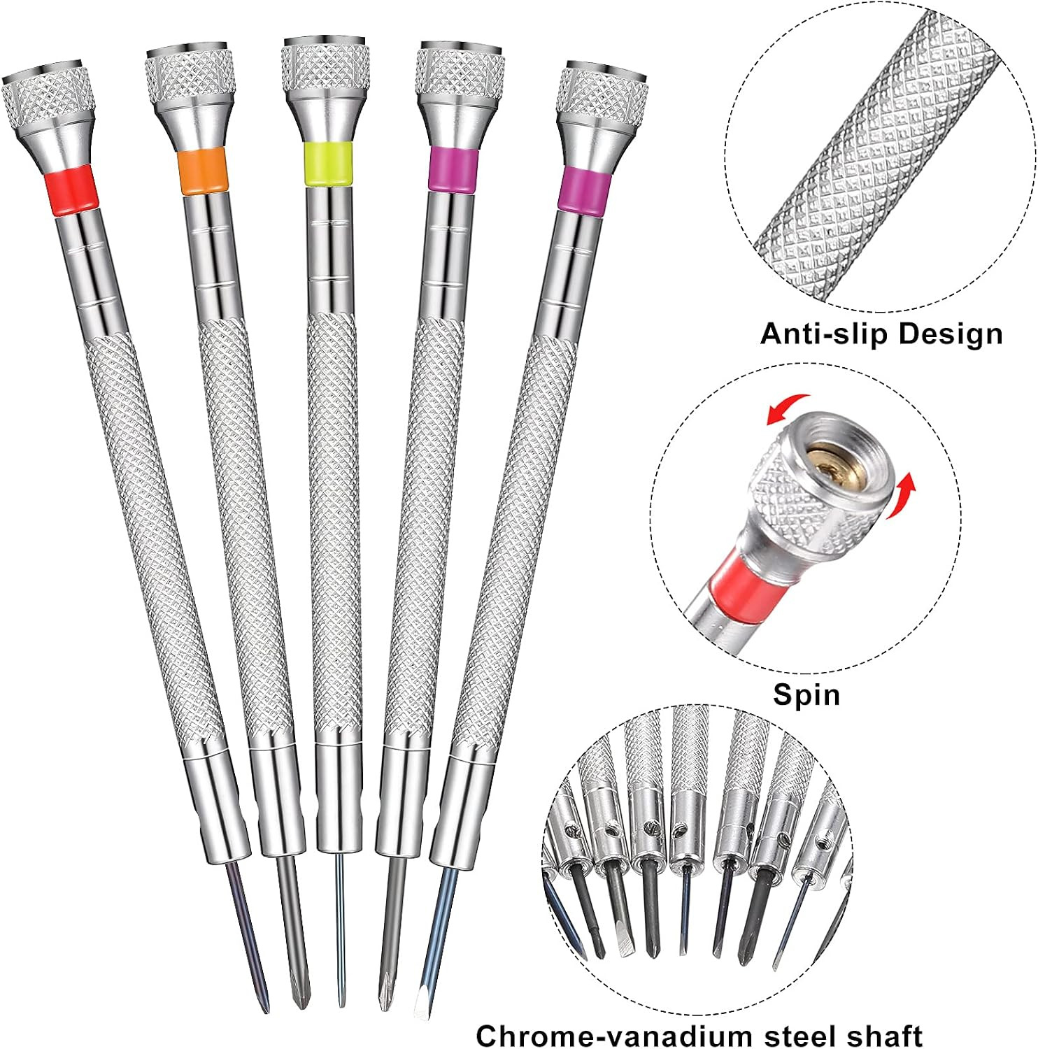 13 Pieces Micro Precision Watch Screwdriver Set Jewelers Screwdriver Kit